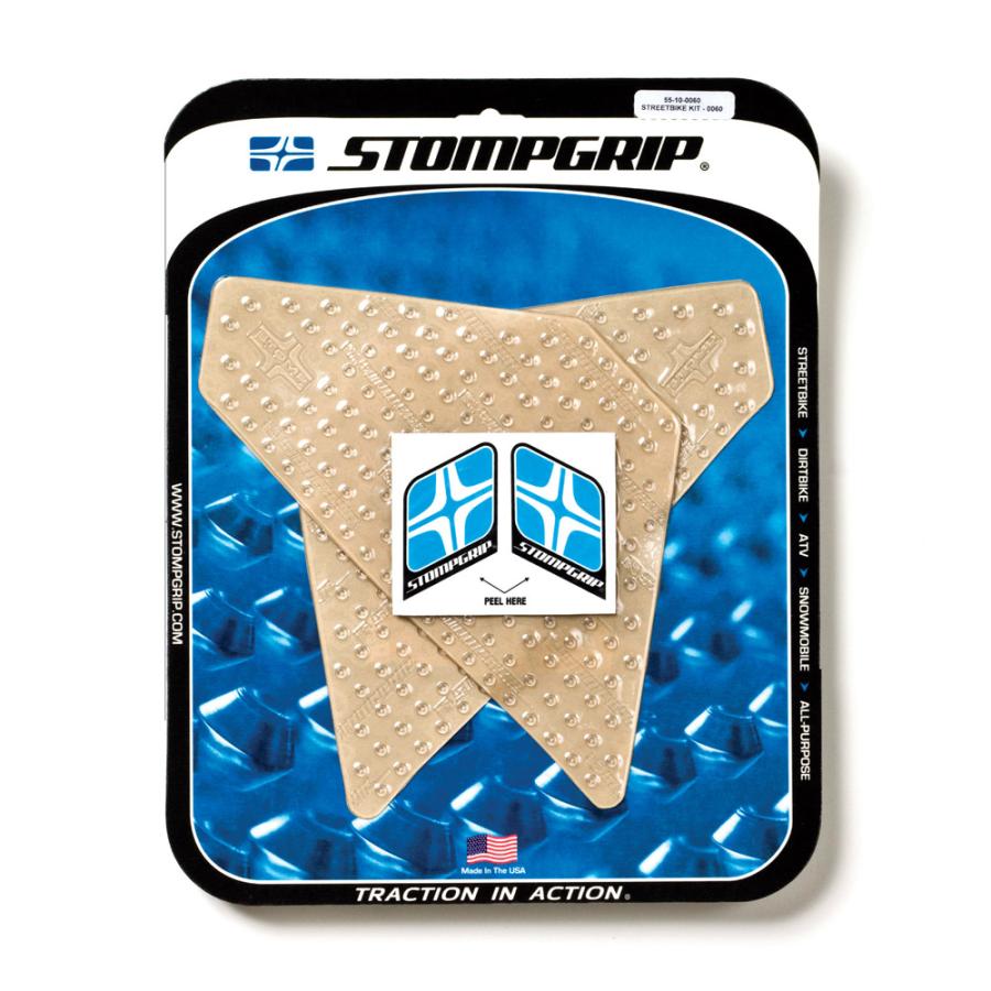 STOMPGRIP (ストンプグリップ) トラクションパッドタンクキット クリア VOLCANO DUKE690 08-11/1050/1190/1290ADVENTURE 55-10-0060C