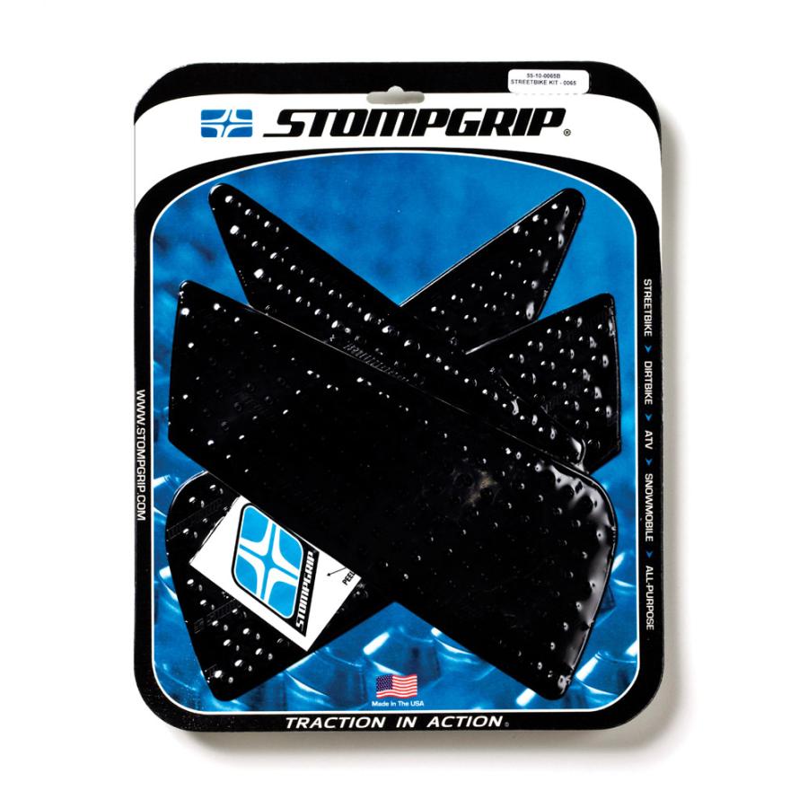 STOMPGRIP (ストンプグリップ) トラクションパッドタンクキット ブラック VOLCANO 848 1098 1198 STREETFIGHTER 55-10-0065B