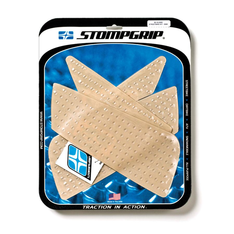 STOMPGRIP (ストンプグリップ) トラクションパッドタンクキット クリア VOLCANO 848 1098 1198 STREETFIGHTER 55-10-0065C
