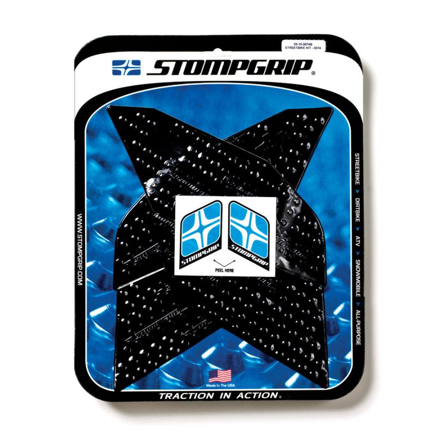 STOMPGRIP (ストンプグリップ) トラクションパッドタンクキット ブラック VOLCANO DORSODURO 750 09-16 55-10-0074B