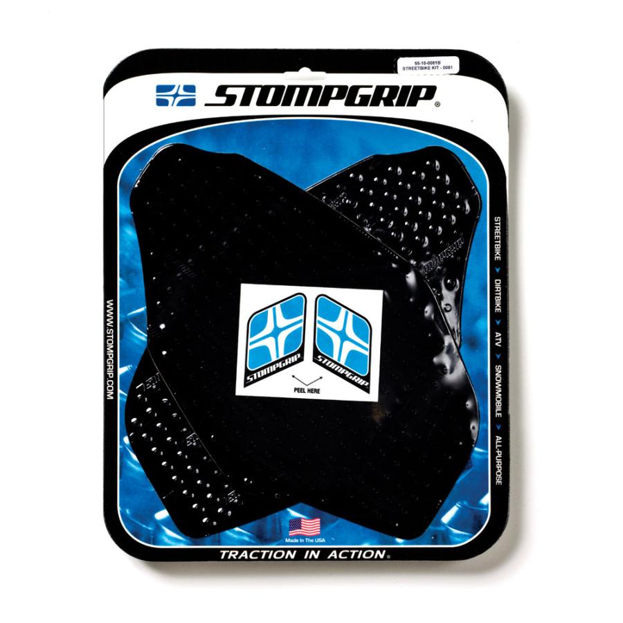 STOMPGRIP (ストンプグリップ) トラクションパッドタンクキット ブラック VOLCANO K1200S 05-08/K1300S 09-16 55-10-0081B
