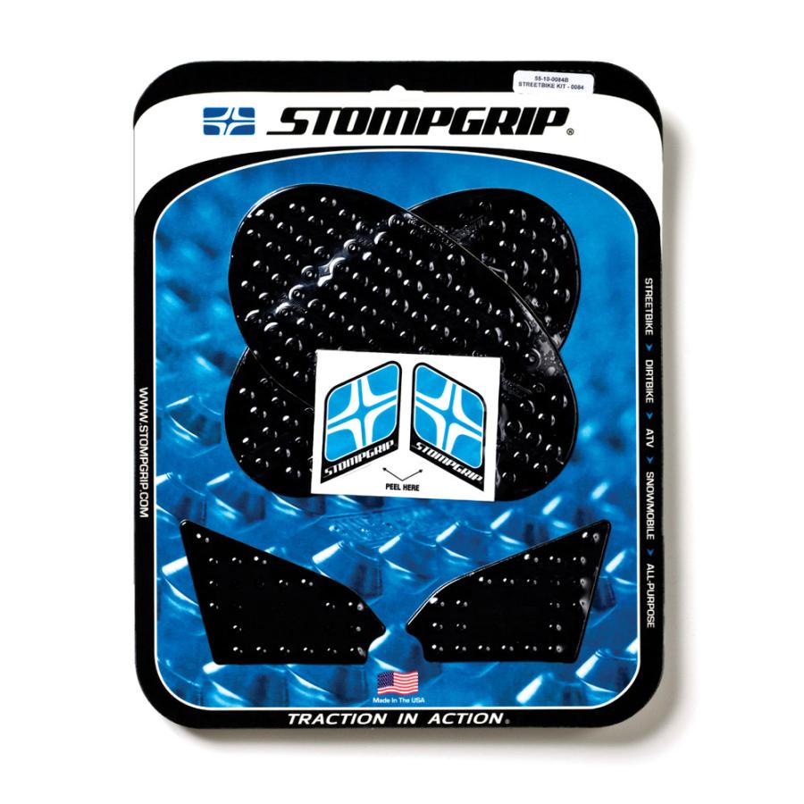 STOMPGRIP (ストンプグリップ) トラクションパッドタンクキット ブラック VOLCANO F700GS/F800GS/800GS ADV 55-10-0084B