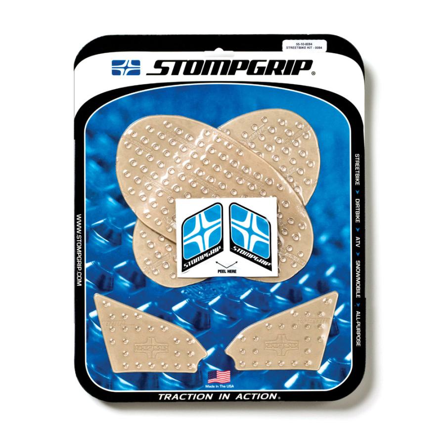 STOMPGRIP (ストンプグリップ) トラクションパッドタンクキット クリア VOLCANO F700GS/F800GS/800GS ADV 55-10-0084C