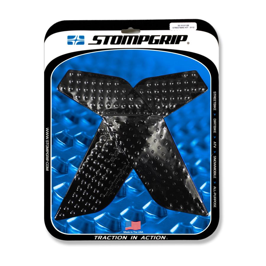 STOMPGRIP (ストンプグリップ) トラクションパッドタンクキット ブラック VOLCANO MULTISTRADA 55-10-0112B