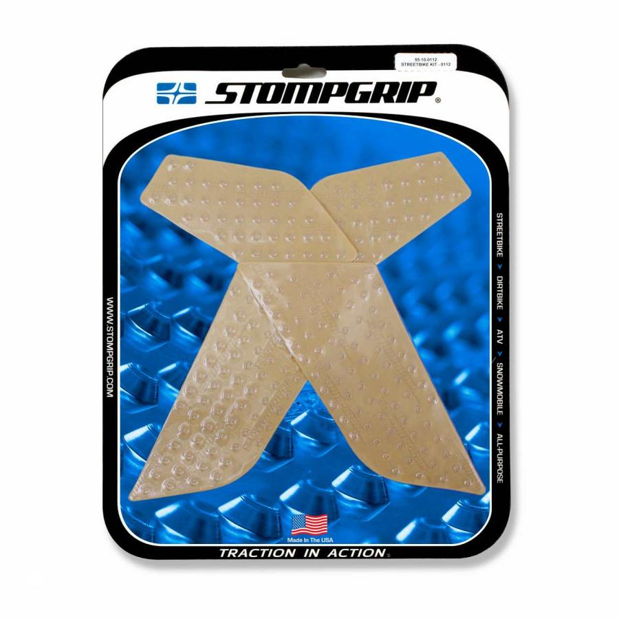 STOMPGRIP (ストンプグリップ) トラクションパッドタンクキット クリア VOLCANO MULTISTRADA 55-10-0112C