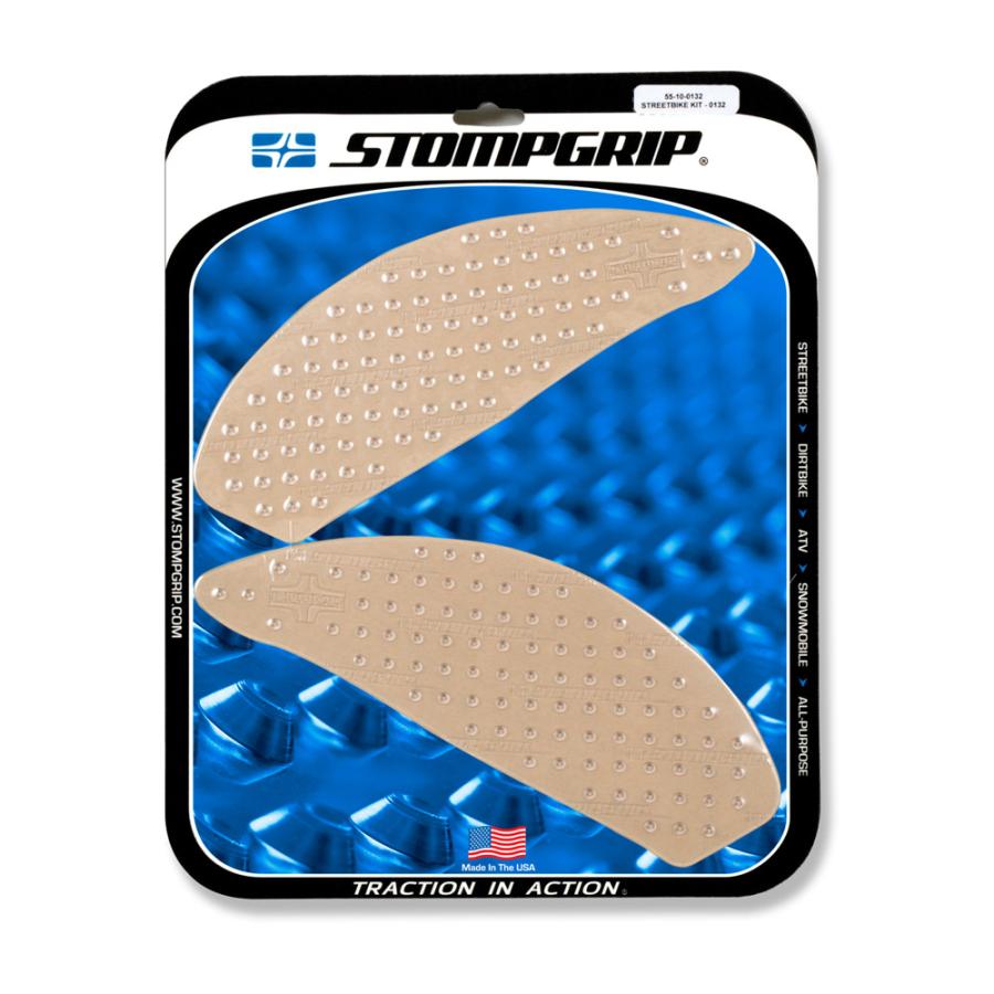 STOMPGRIP (ストンプグリップ) トラクションパッドタンクキット クリア VOLCANO AFRICATWIN 55-10-0132C
