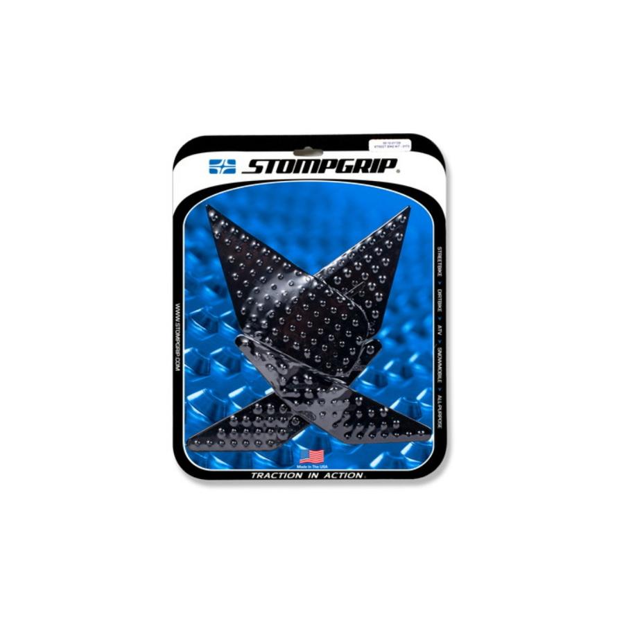 STOMPGRIP (ストンプグリップ) トラクションパッドタンクキット ブラック VOLCANO SPEEDTRIPLE 55-10-0173B