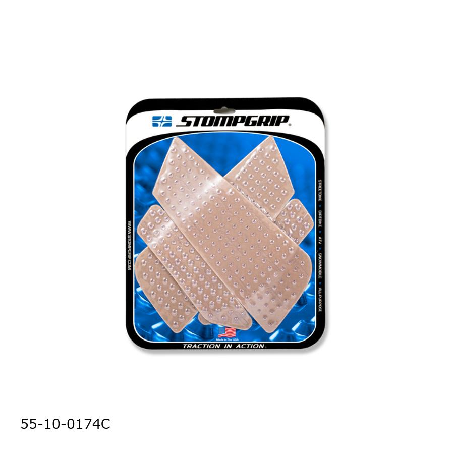 STOMPGRIP (ストンプグリップ) トラクションパッドタンクキット クリア VOLCANO S1000XR 55-10-0174C