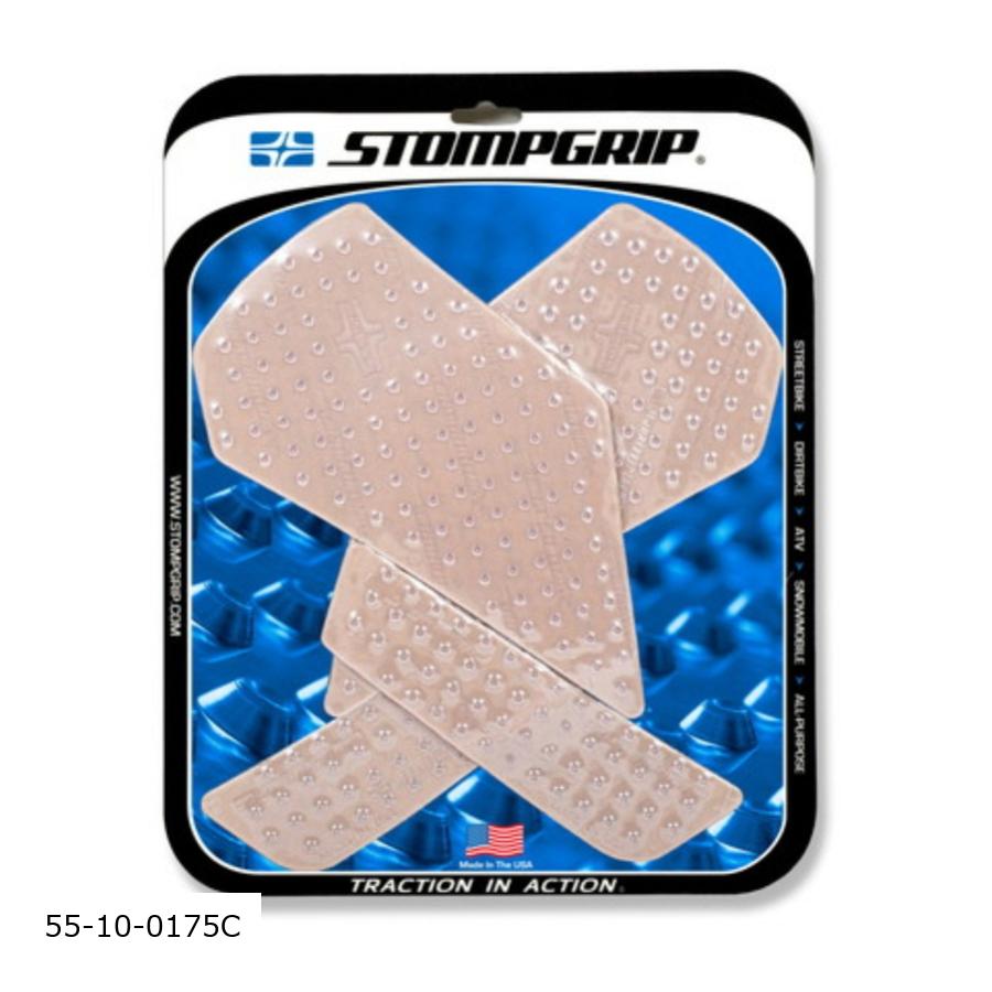 STOMPGRIP (ストンプグリップ) トラクションパッドタンクキット クリア VOLCANO F900XR 55-10-0175C