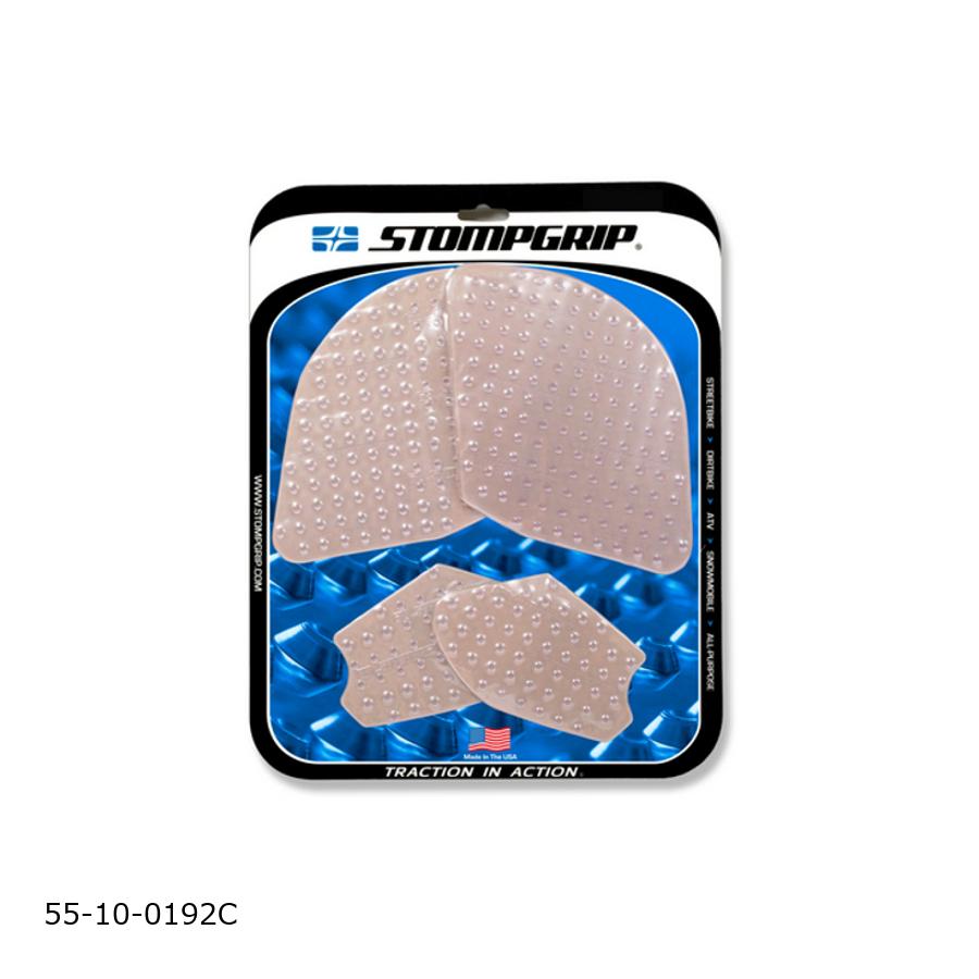 STOMPGRIP (ストンプグリップ) トラクションパッドタンクキット クリア VOLCANO PANIGALE V4/S 55-10-0192C