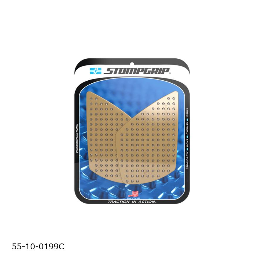 STOMPGRIP (ストンプグリップ) トラクションパッドタンクキット クリア VOLCANO StreetTriple675/Moto2 55-10-0199C