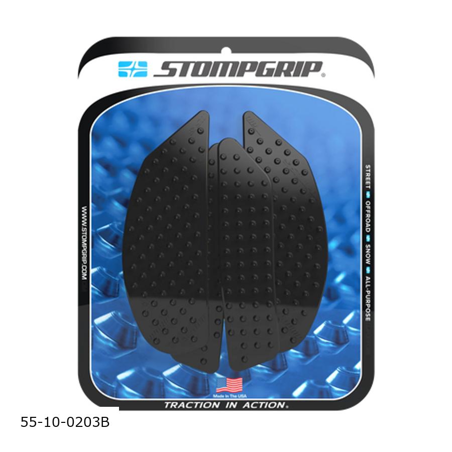 STOMPGRIP (ストンプグリップ) トラクションパッドタンクキット ブラック VOLCANO MT-10 55-10-0203B