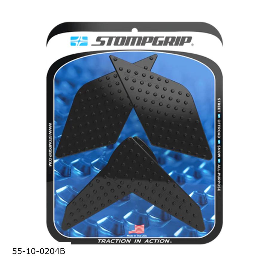 STOMPGRIP (ストンプグリップ) トラクションパッドタンクキット ブラック VOLCANO ZX-4R/ZX-4RR 23 55-10-0204B