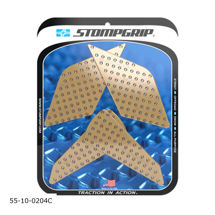 STOMPGRIP (ストンプグリップ) トラクションパッドタンクキット クリア VOLCANO ZX-4R/ZX-4RR 23 55-10-0204C