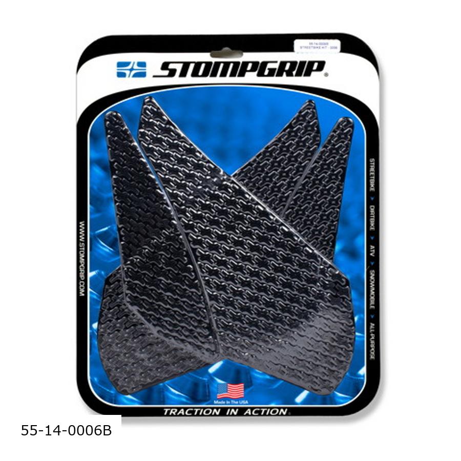 STOMPGRIP (ストンプグリップ) トラクションパッドタンクキット ブラック ICON YZF-R1 55-14-0006B
