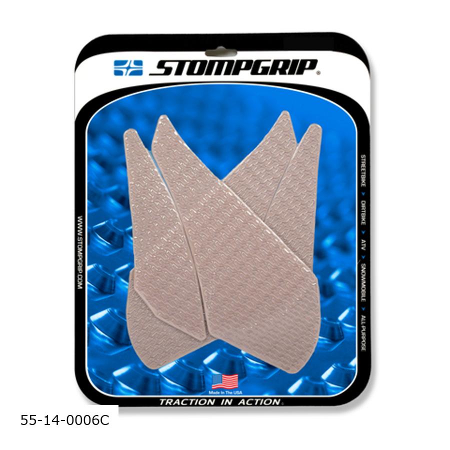 STOMPGRIP (ストンプグリップ) トラクションパッドタンクキット クリア ICON YZF-R1 55-14-0006C