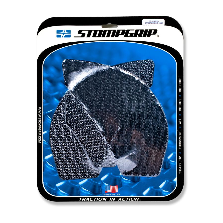 STOMPGRIP (ストンプグリップ) トラクションパッドタンクキット ブラック ICON ZX-6R 55-14-0037B