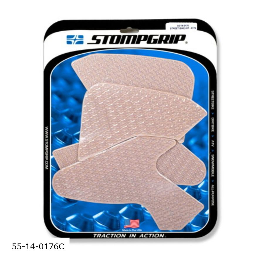 STOMPGRIP (ストンプグリップ) トラクションパッドタンクキット クリア ICON F900R 55-14-0176C