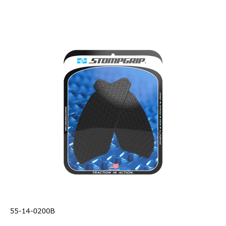 STOMPGRIP (ストンプグリップ) トラクションパッドタンクキット ブラック ICON BMW G310R 55-14-0200B