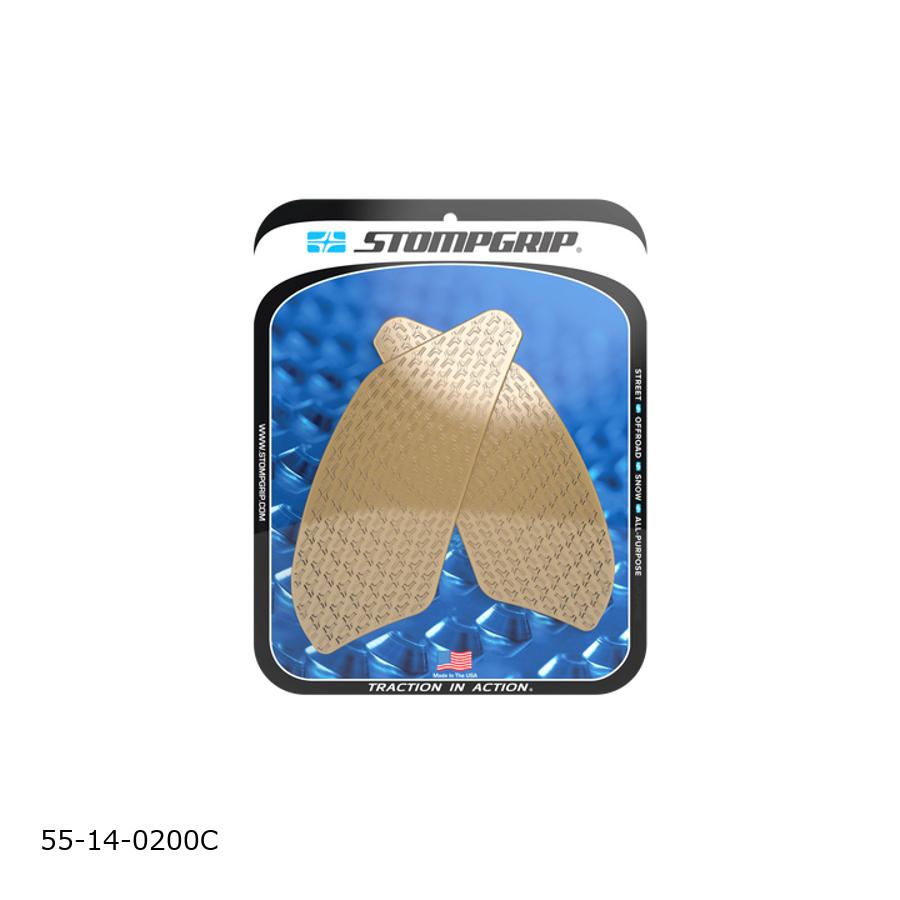 STOMPGRIP (ストンプグリップ) トラクションパッドタンクキット クリア ICON BMW G310R 55-14-0200C