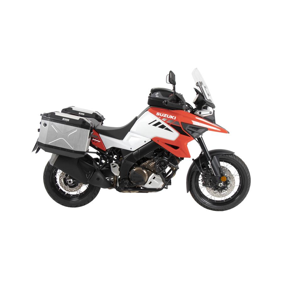 ヘプコ&ベッカー エクスプローラー(XPLORER) サイドケース 40 右 シルバー 610211-0000 2