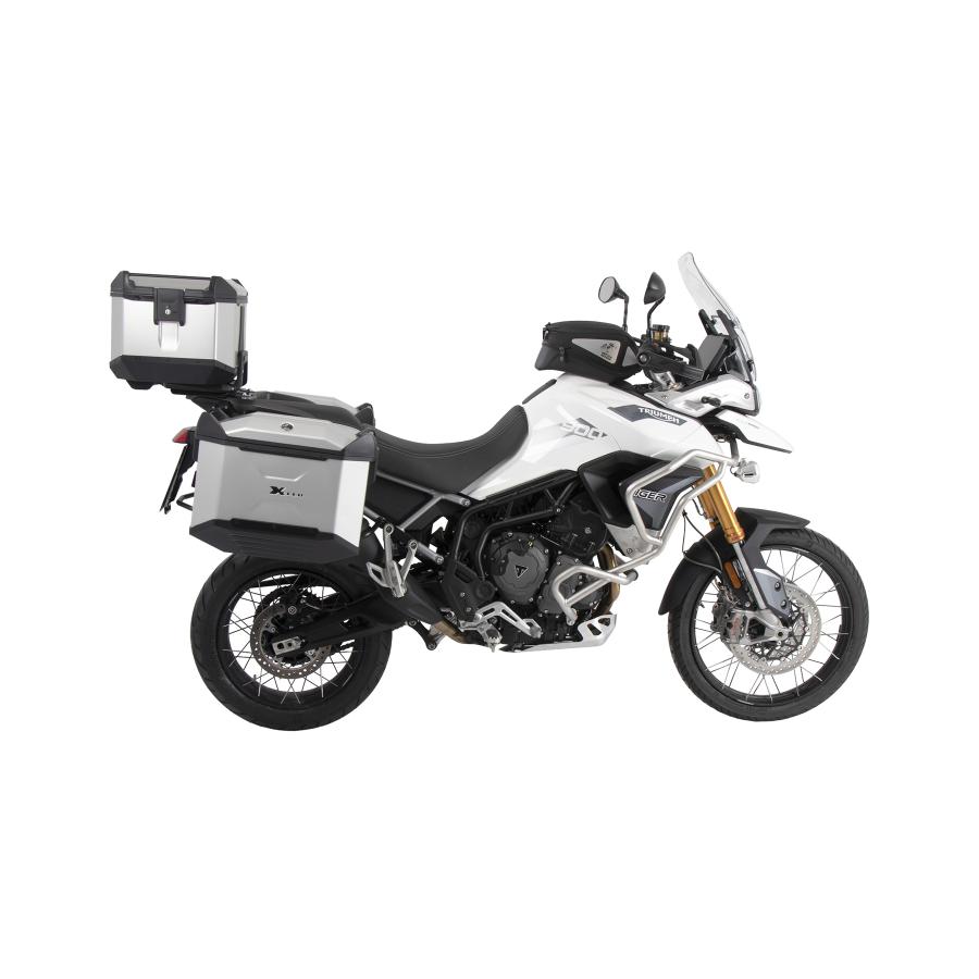 ヘプコ&ベッカー エクシード(XCEED) サイドケース 38L 左側 シルバー
