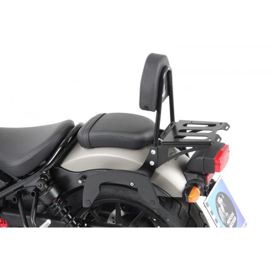 ヘプコ&ベッカー シーシーバー ラック付き ブラック レブル250 レブル500 REBEL250 REBEL500