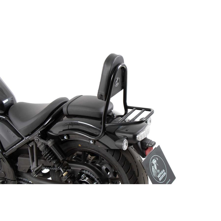 ヘプコ&ベッカー シーシーバー ラック付 ブラック チューブタイプ レブル Rebel1100/DCT 6129525 00 01