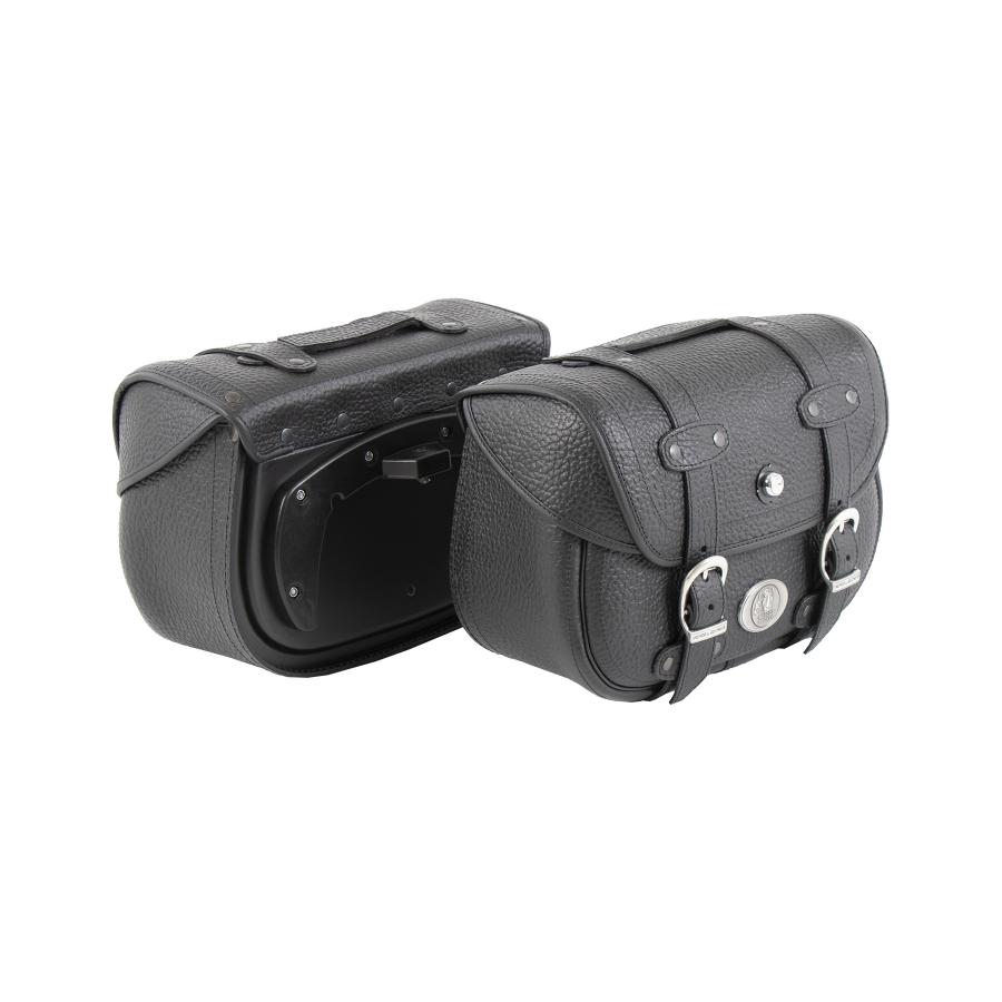 ヘプコ&ベッカー サイドレザーバッグ リバティー C-Bowサイドキャリア用 左右セット ブラック 620985