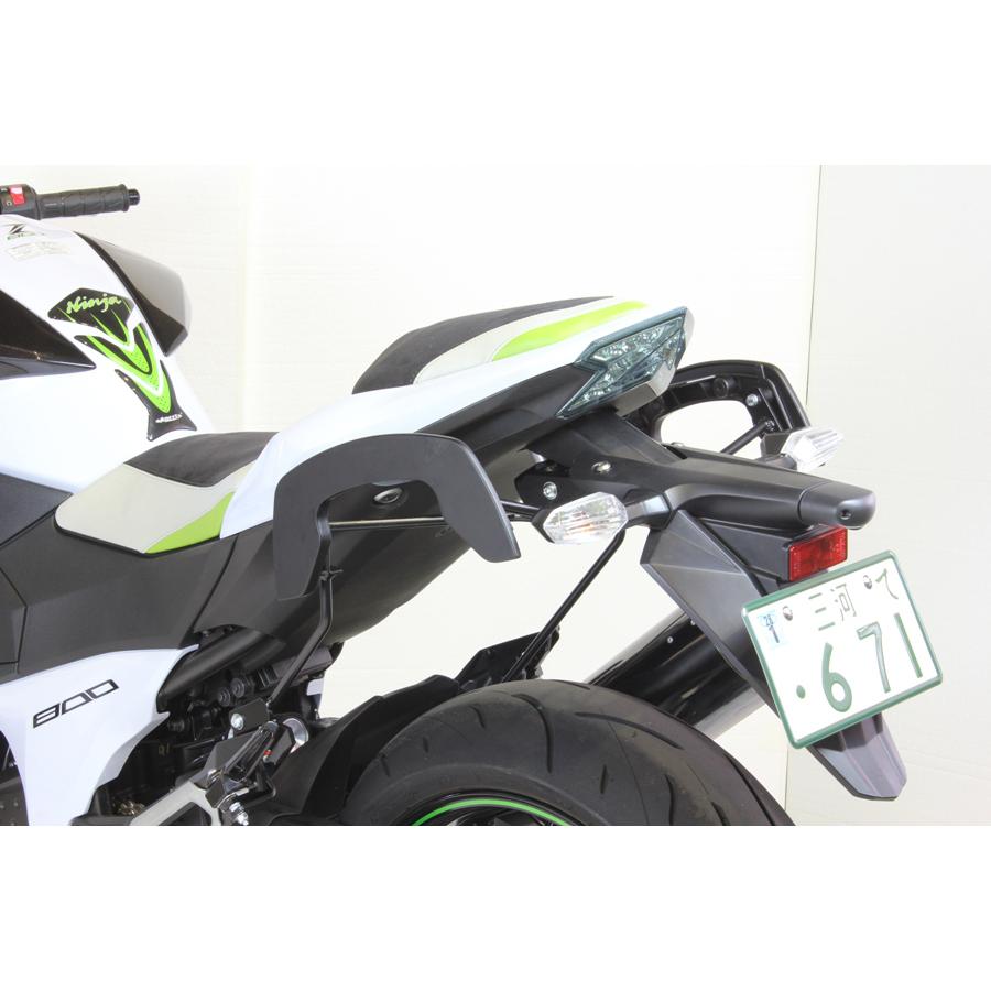 KAWASAKI - ヘプコ&ベッカー C-Bowサイドキャリア ブラック Z800 EU仕様 6302518 00 01