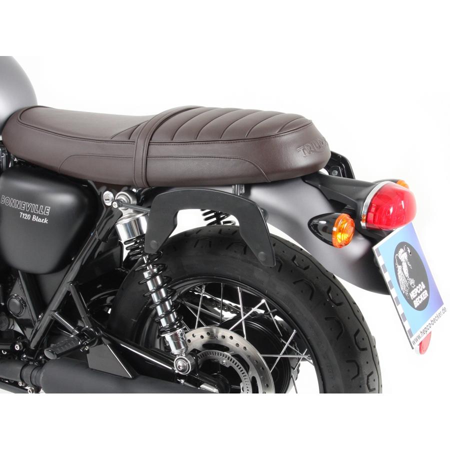 ヘプコ&ベッカー C-Bowサイドキャリア ブラック ボンネビル Bonneville T100/Black 6307559 00 01