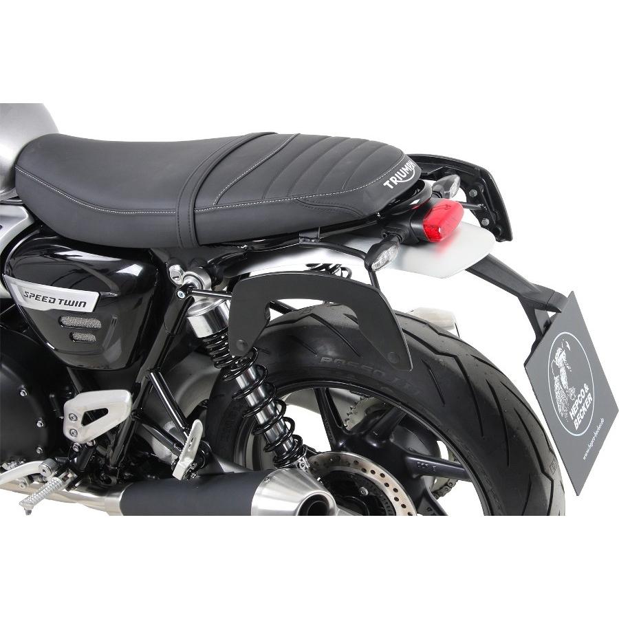 ヘプコ&ベッカー C-Bowサイドキャリア ブラック Speed Twin 6307591 00 01