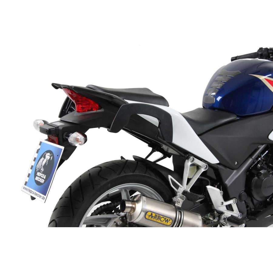 ヘプコ&ベッカー C-Bowサイドキャリア ブラック CBR250R 630966 00 01