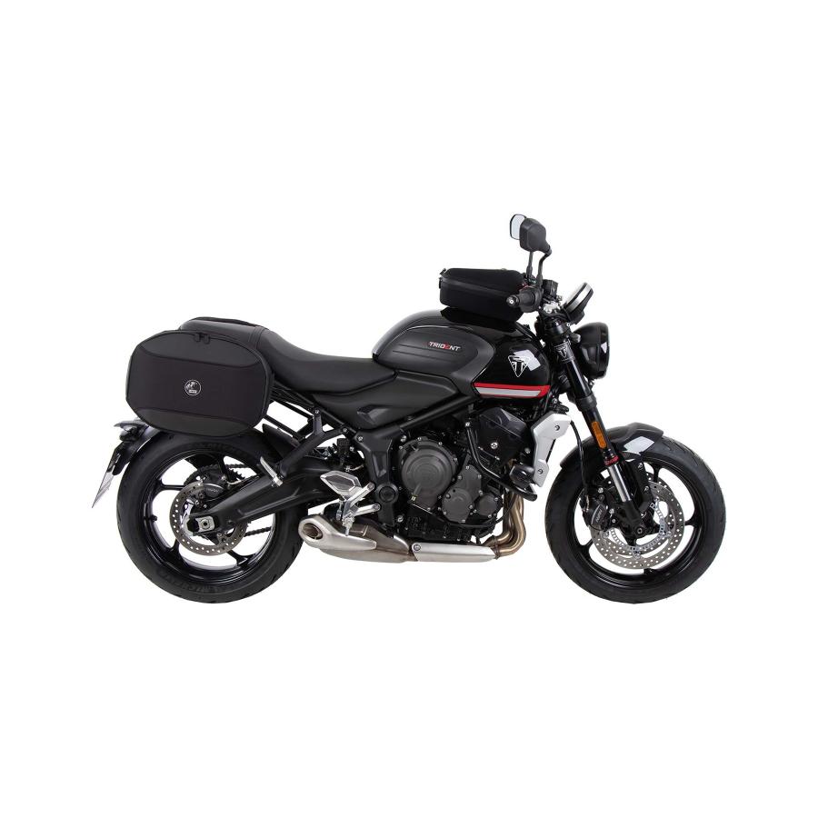 ヘプコ&ベッカー サイドバッグ ストリート C-Bowサイドキャリア用 左右セット ブラック 640602 00 01 2