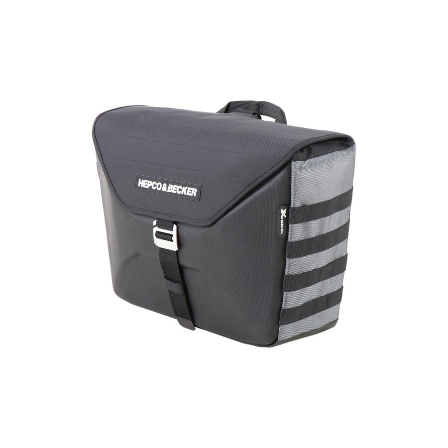 ヘプコ&ベッカー サイドバッグ Xトラベル C-Bowサイドキャリア用 片側のみ ブラック 640633 00 01