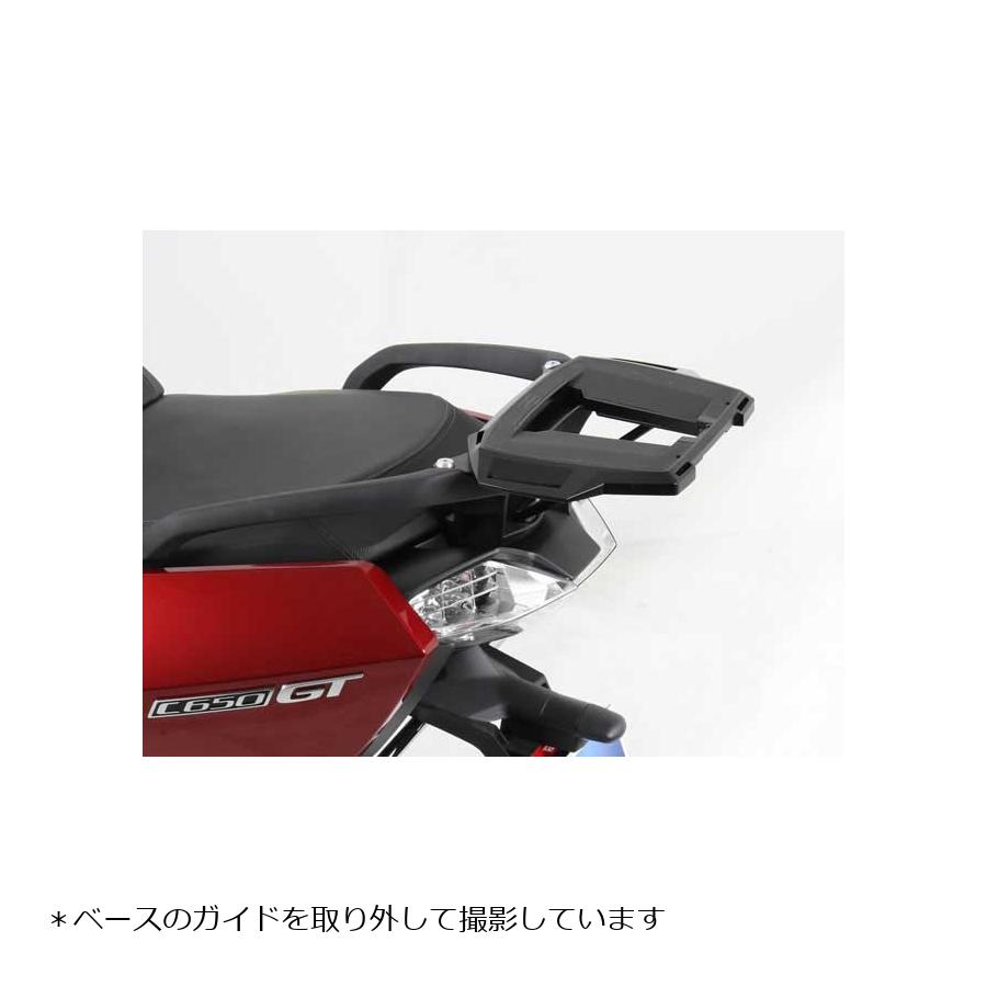 ヘプコ&ベッカー トップケースキャリア アルラック ブラック C650GT