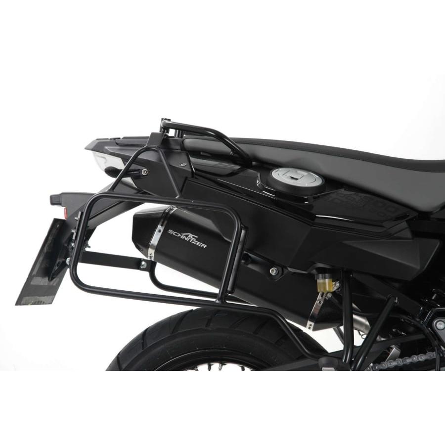 ヘプコ&ベッカー サイドキャリア エンデューロ ブラック F650GS 08-17/F700/800GS 12-18