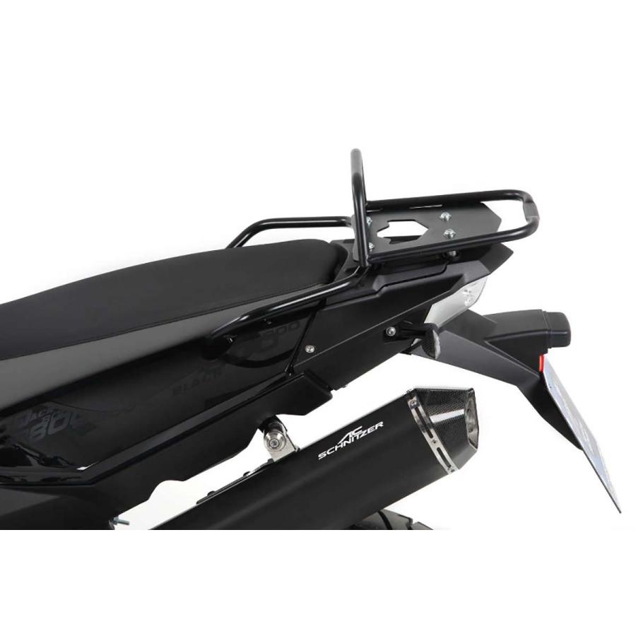 ヘプコ&ベッカー トップケースキャリア リアラック ブラック F650GS