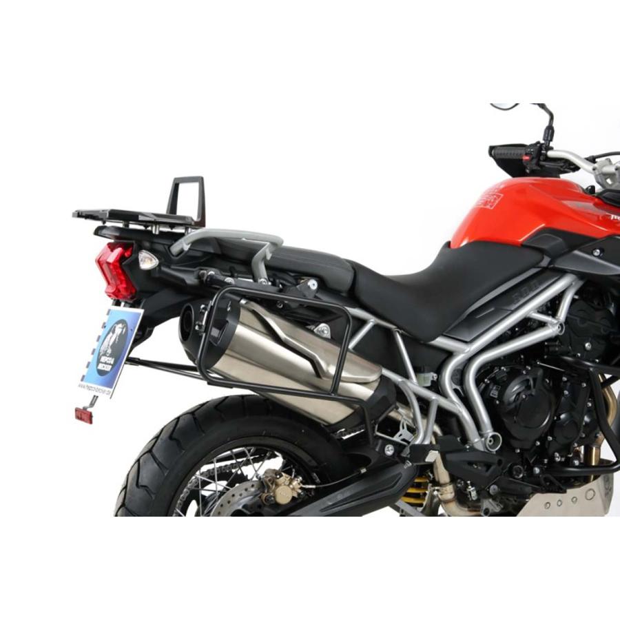 ヘプコ&ベッカー トップケースキャリア アルラック ブラック タイガー Tiger800 XC XR