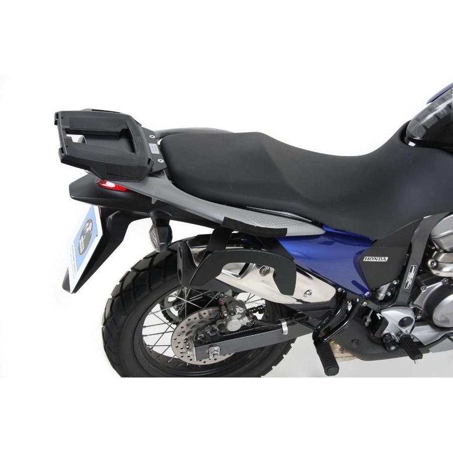 ヘプコ&ベッカー トップケースキャリア アルラック ブラック XL700VTransalp