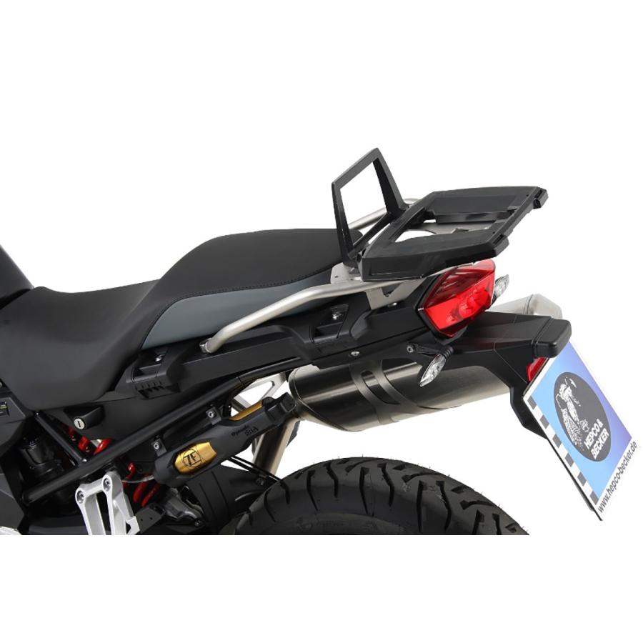ヘプコ&ベッカー トップケースキャリア アルラック ブラック F850GS