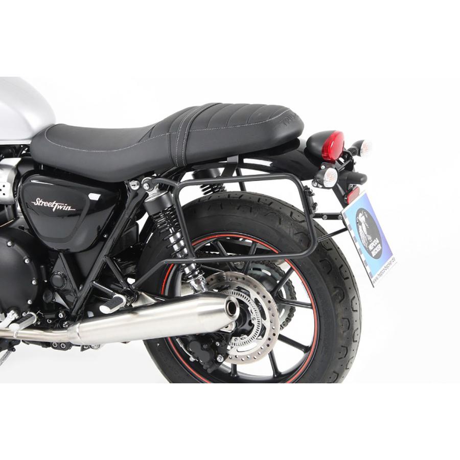 ヘプコ&ベッカー サイドキャリア ブラック Street Twin