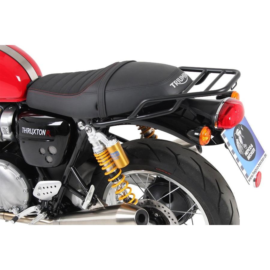 ヘプコ&ベッカー リアキャリア(トップケース不可) クローム Thruxton R