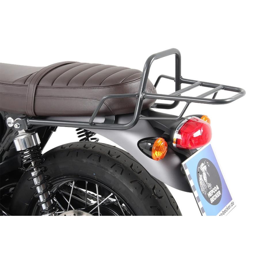 ヘプコ&ベッカー トップケースキャリア リアラック ブラック ボンネビル BonnevilleT120