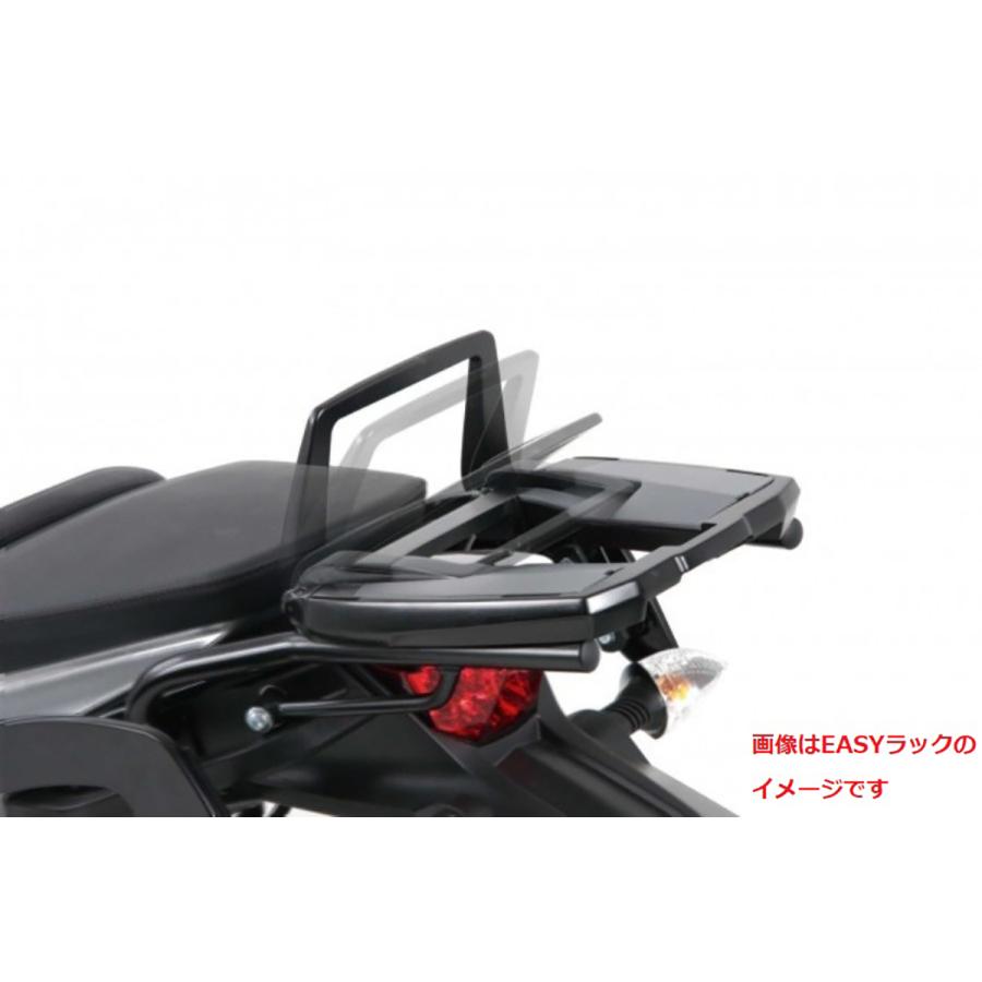 ヘプコ&ベッカー トップケースキャリア イージーラック ブラック ZZR1400/ZX-14 6612502 01 01