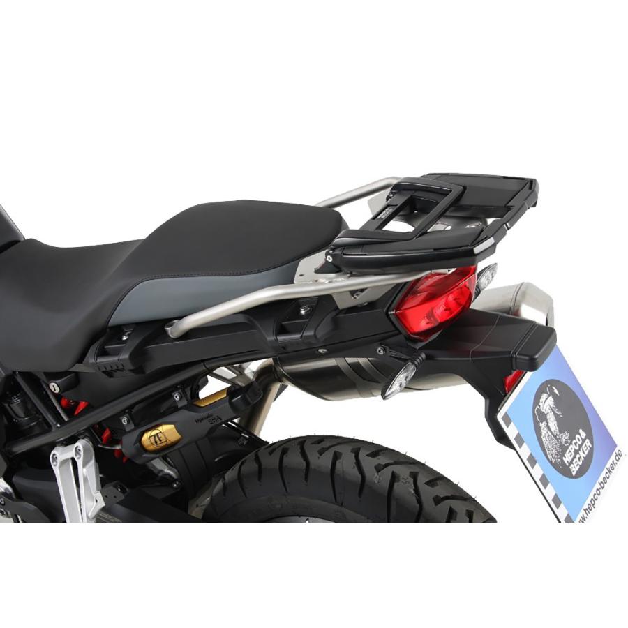ヘプコ&ベッカー トップケースキャリア イージーラック ブラック F750 F850GS