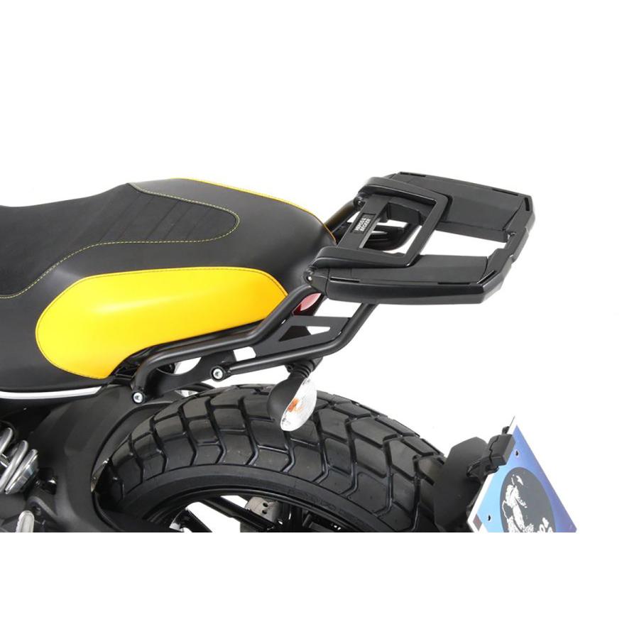 ヘプコ&ベッカー トップケースキャリア イージーラック ブラック スクランブラー SCRAMBLER