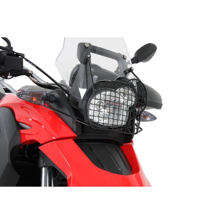 ヘプコ&ベッカー ヘッドライトガード ブラック G650GS Sertao 12-16 700660 00 01