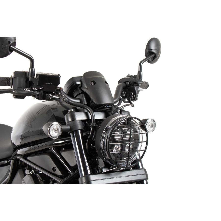 ヘプコ&ベッカー ヘッドライトグリル ブラック レブル1100 Rebel1100/DCT 7009525 00 01