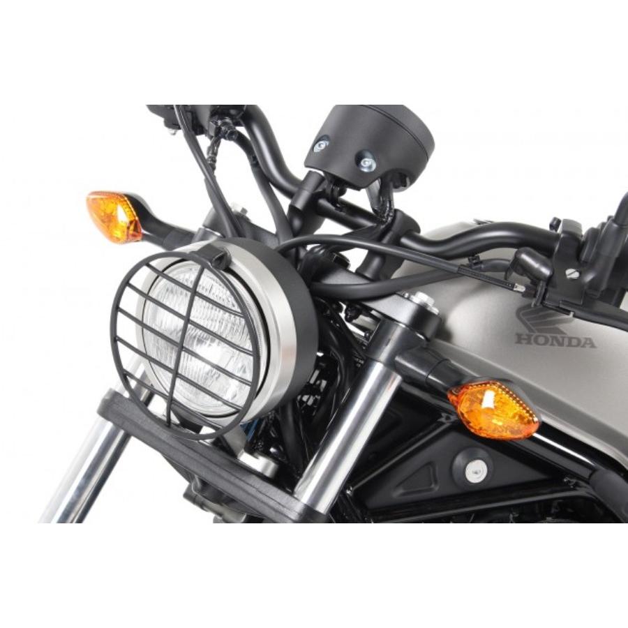 ヘプコ&ベッカー ヘッドライトグリル ブラック レブル Rebel250 Rebel500